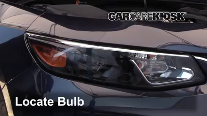 2017 Chevrolet Malibu Premier 2.0L 4 Cyl. Turbo Lights Parking Light (replace bulb)